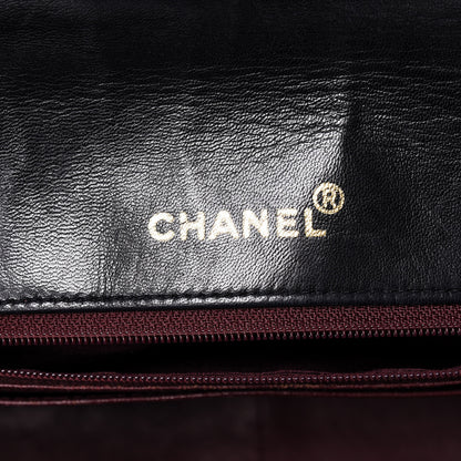 Chanel Lambskin Quilted Medium Single Flap Black 6 of 20