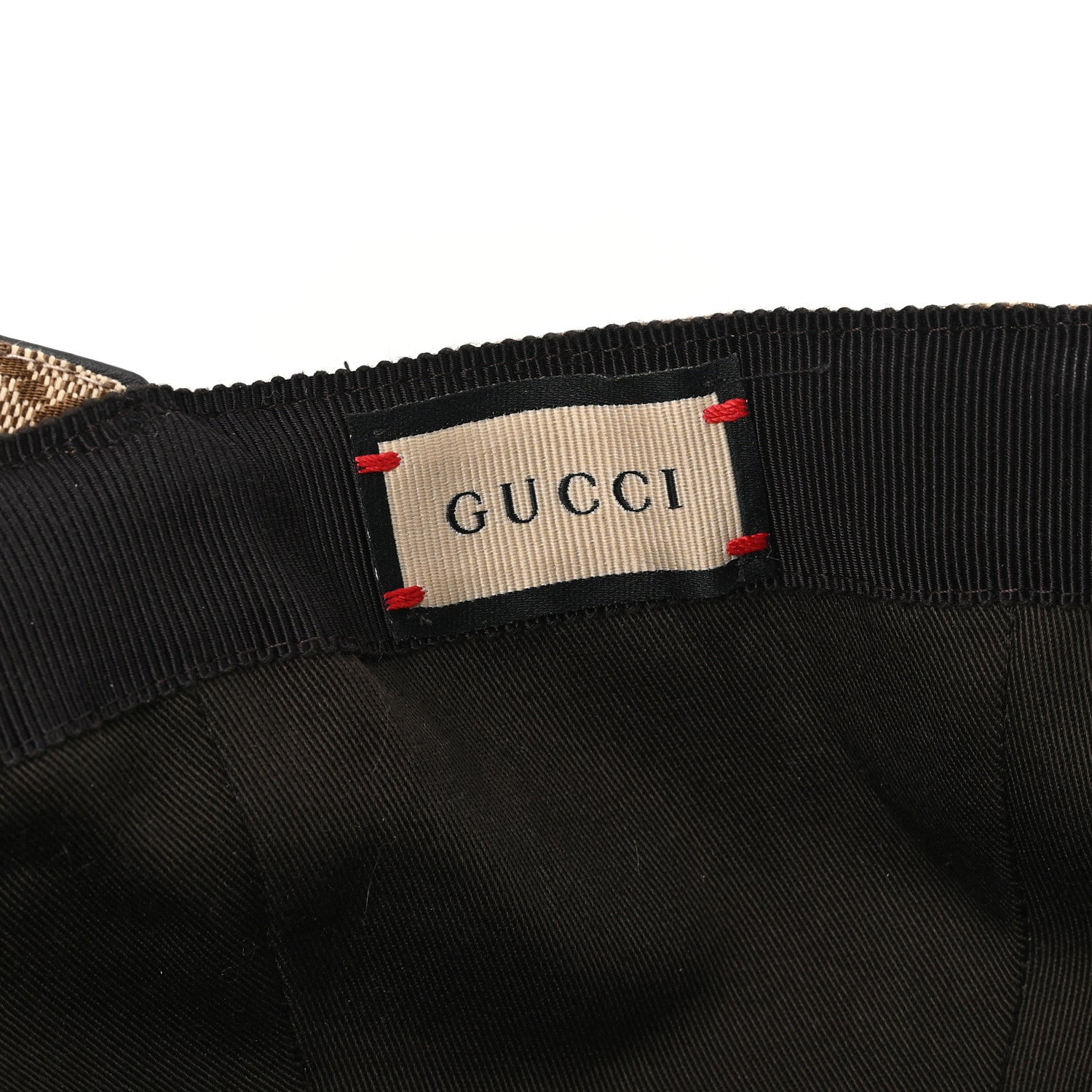 Gucci Monogram Web Baseball Hat M Beige Cocoa 8 of 9