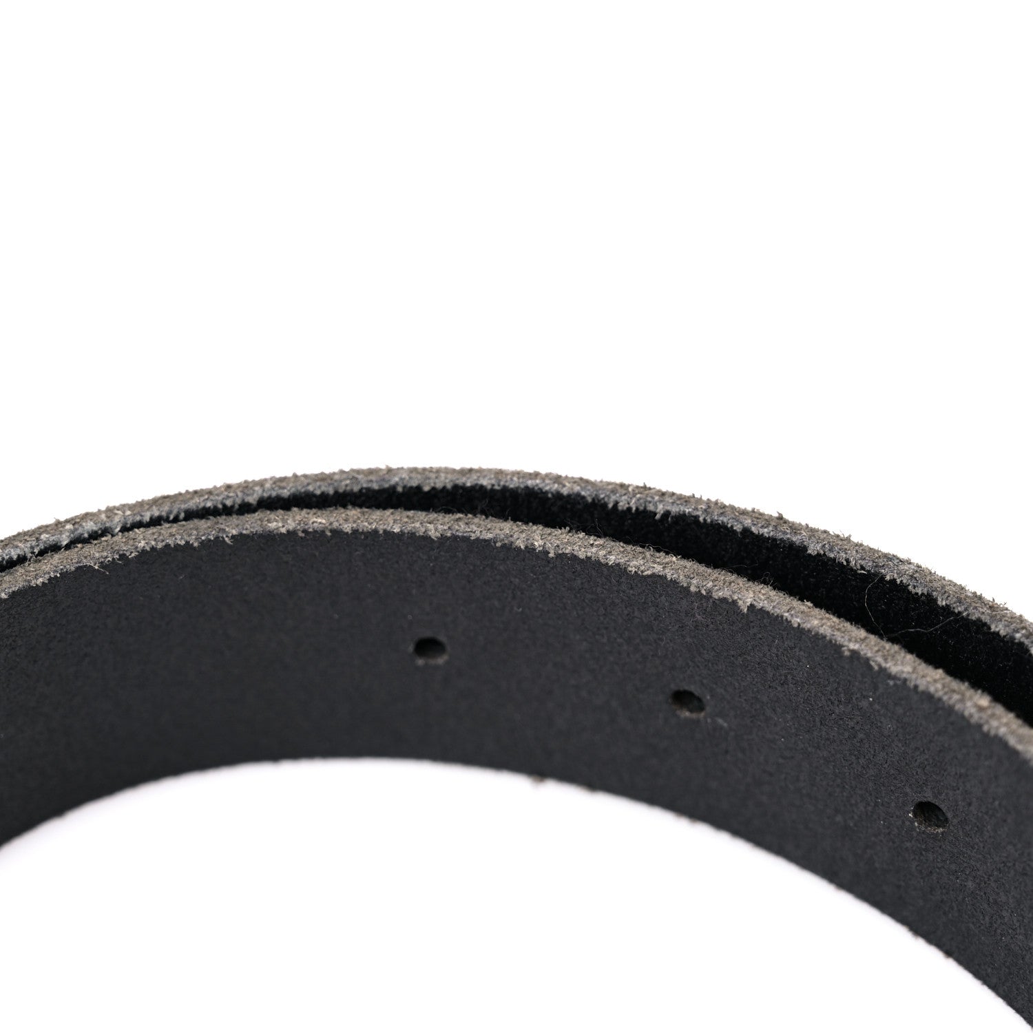 Gucci Faded Calfskin Double G 30mm Belt 85 34 Black 6 of 7