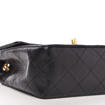 Chanel Lambskin Quilted Mini Square Flap Black 6 of 10