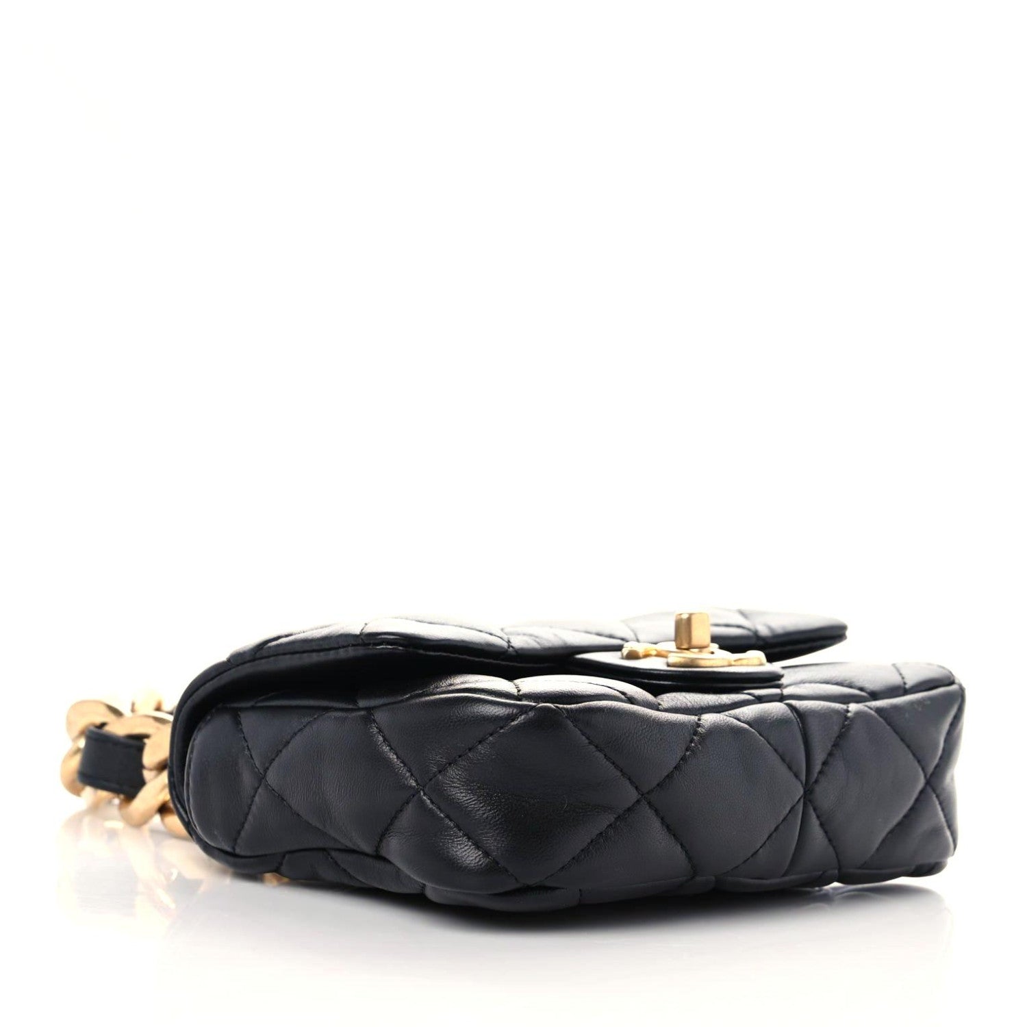 Chanel Lambskin Quilted Mini CC Funky Town Flap Black 4 of 10