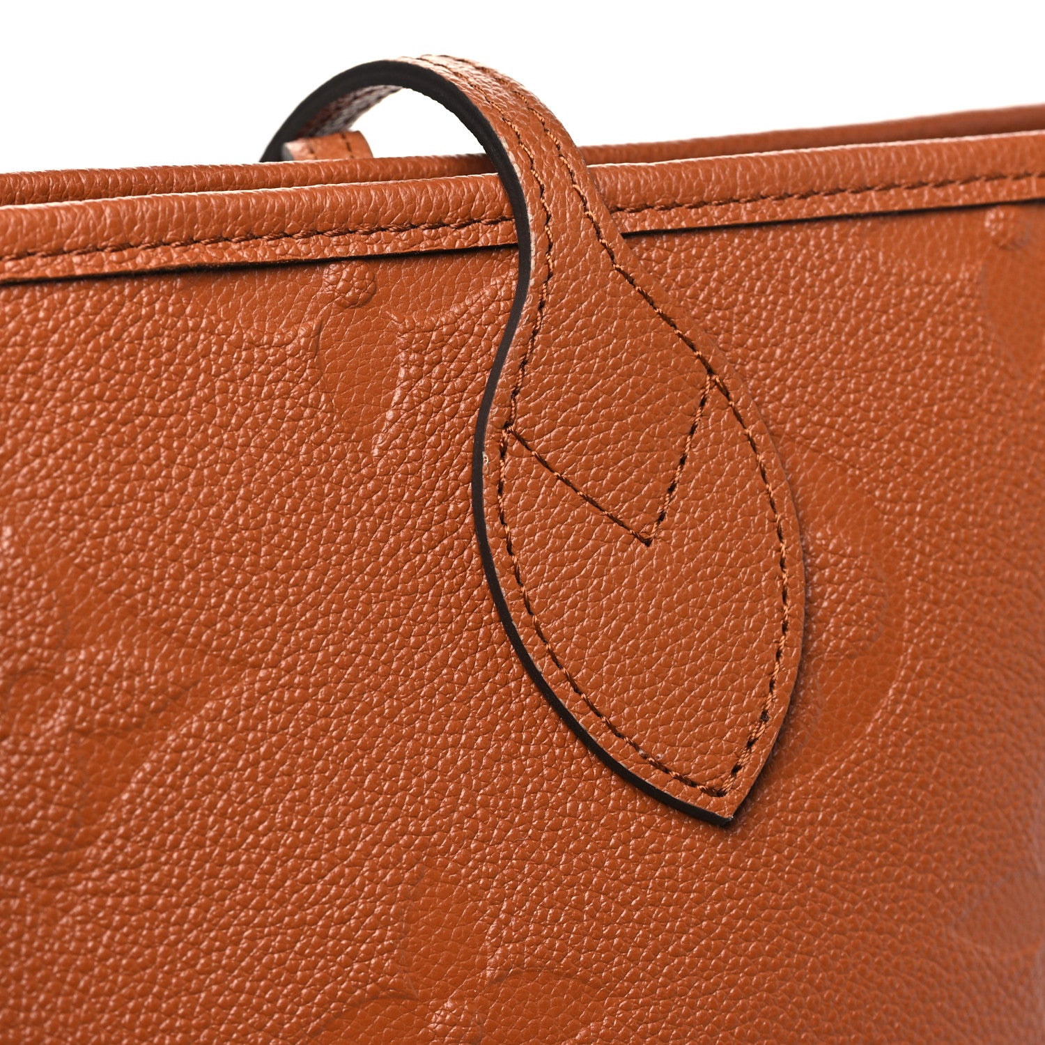 Louis Vuitton Empreinte Monogram Giant Neverfull MM Cognac 10 of 10
