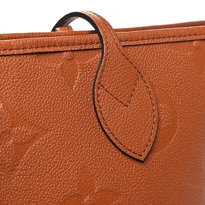 Louis Vuitton Empreinte Monogram Giant Neverfull MM Cognac 10 of 10