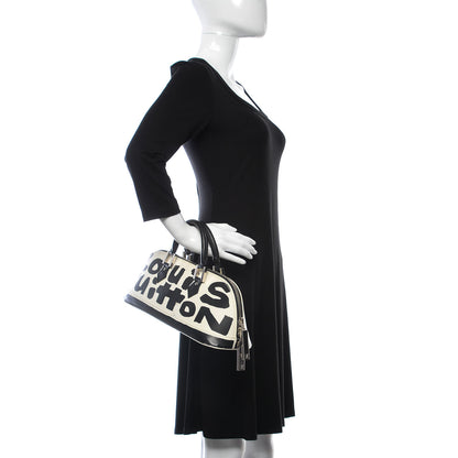 Louis Vuitton Graffiti Alma Horizontal Black 2 of 14