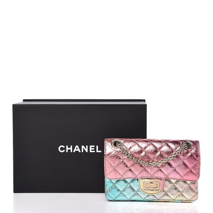Chanel Metallic Goatskin Quilted Mini 2.55 Reissue Flap Multicolor 11 of 11