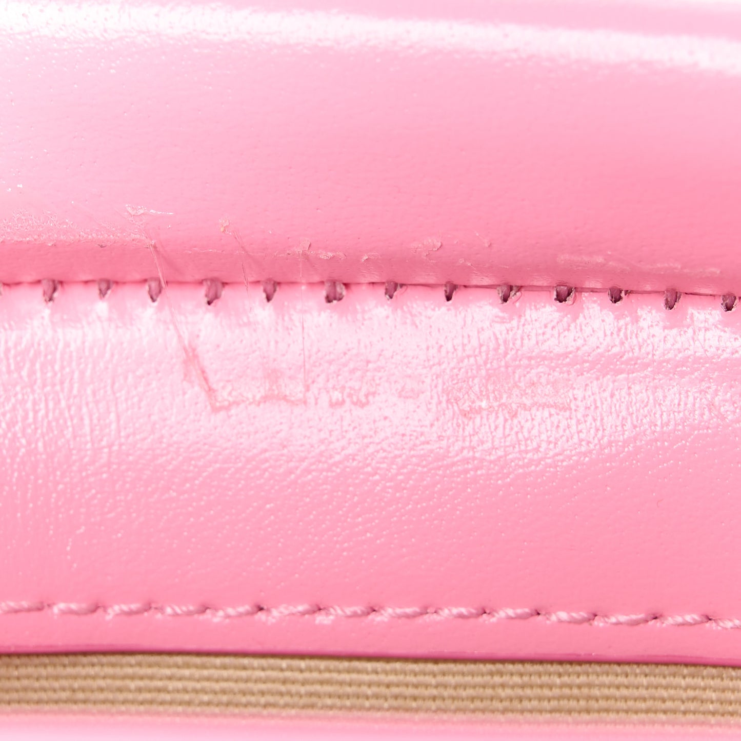 Box Calfskin Mini Antigona Stretch Bright Pink