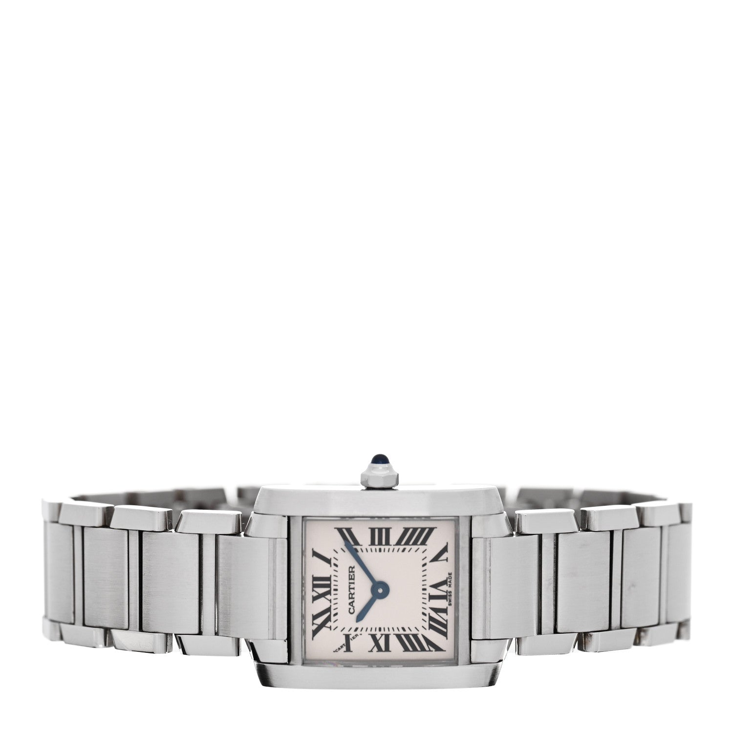 Cartier Stainless Steel 20mm Tank Francaise Quartz Watch 2 of 4