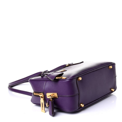 Prada Saffiano Lux Bowler Iris 4 of 10