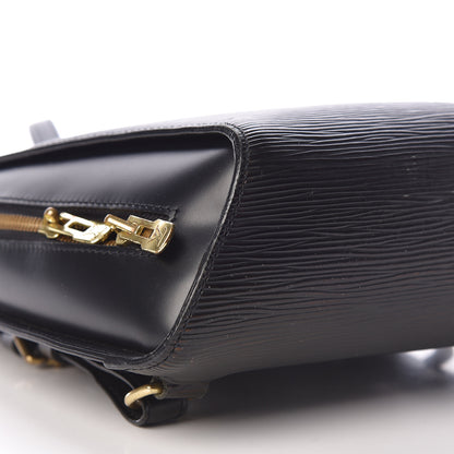 Louis Vuitton Epi Mabillon Backpack Black 6 of 10