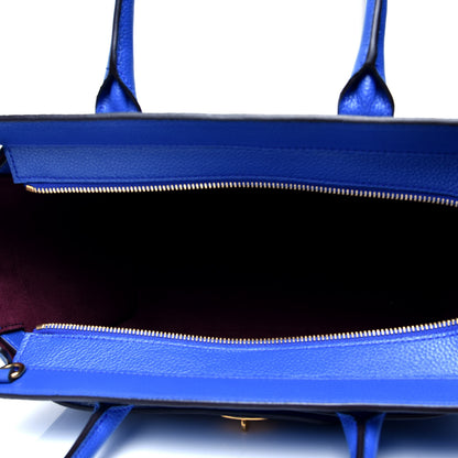 Mulberry Small Classic Grain Small Bayswater Zip Tote Porcelain Blue 4 of 4