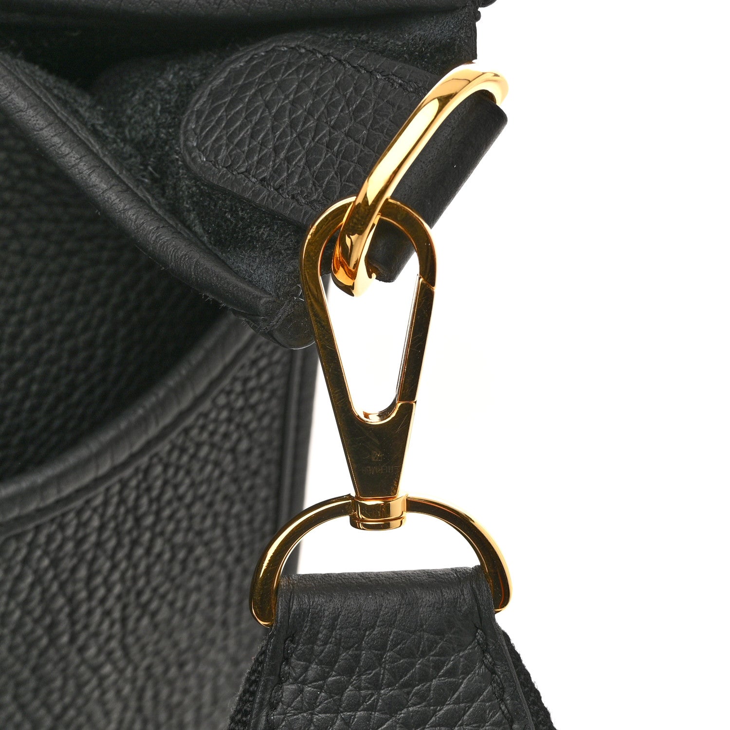 Hermes Taurillon Clemence Evelyne III GM Black 11 of 12