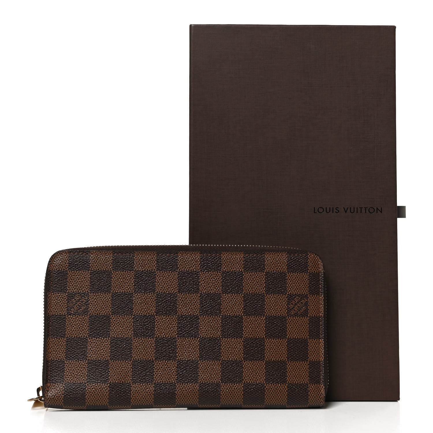 Louis Vuitton Damier Ebene Zippy Organizer Wallet 9 of 9