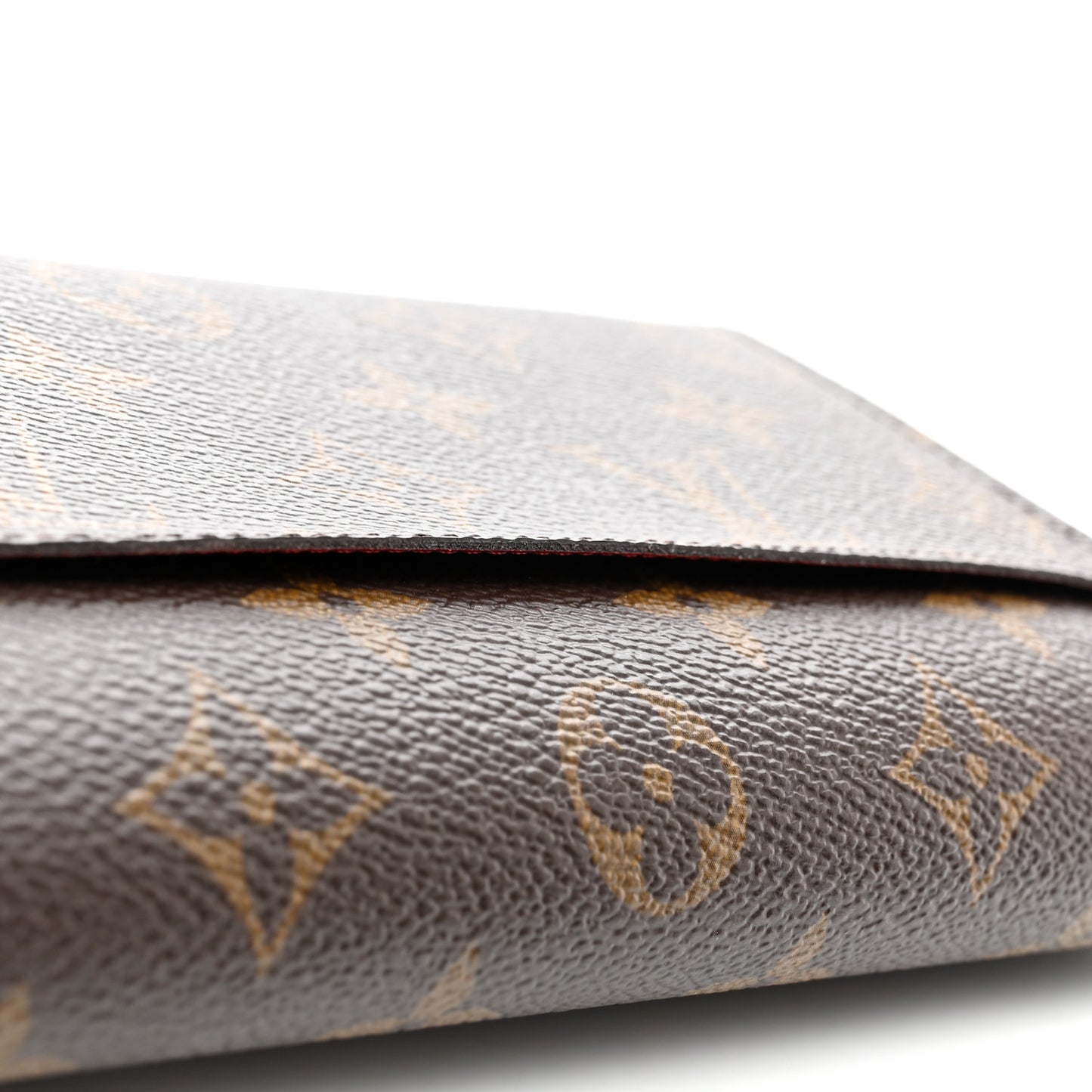 Monogram Sarah Wallet NM Coquelicot