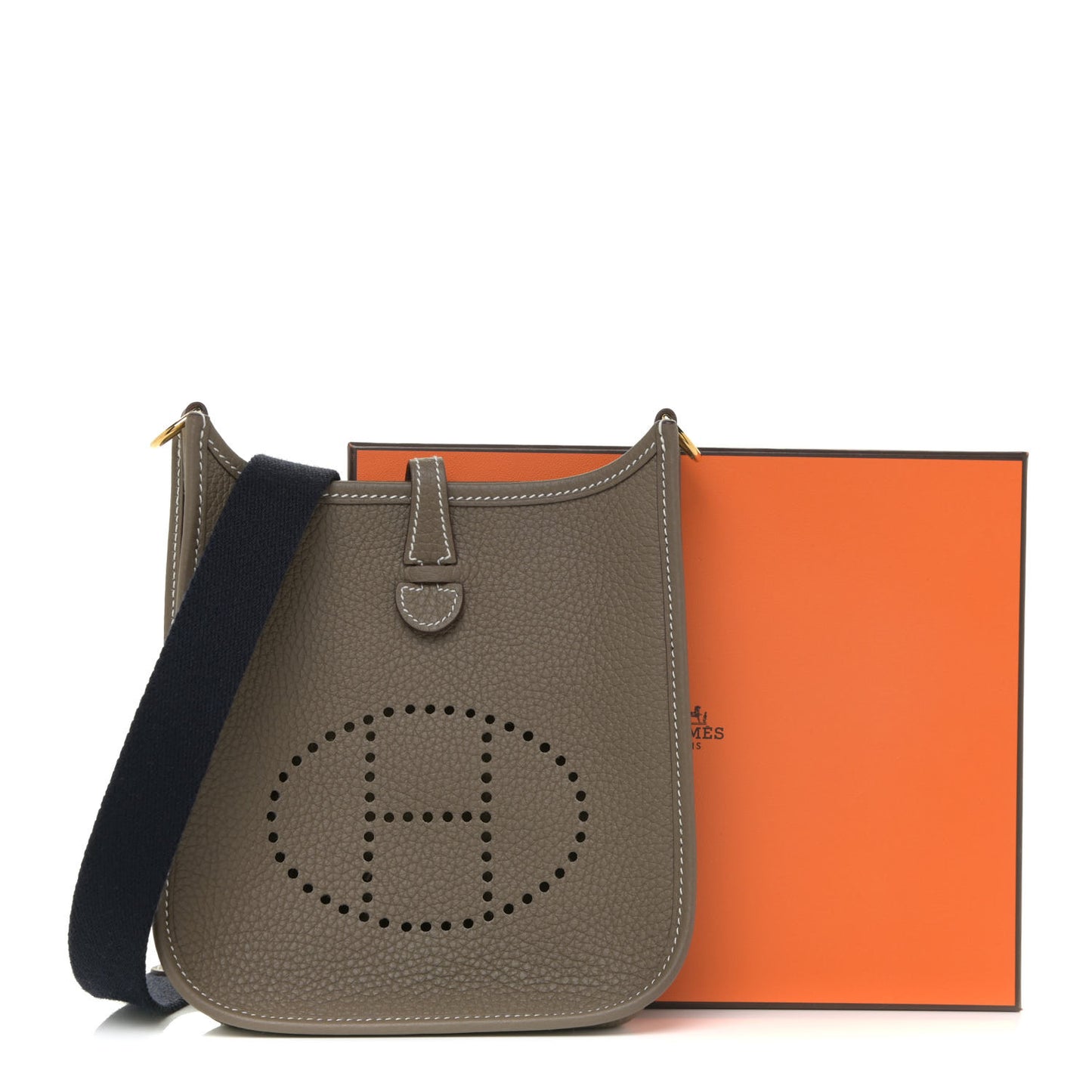 Taurillon Clemence Amazone Evelyne TPM Etoupe Bleu Indigo