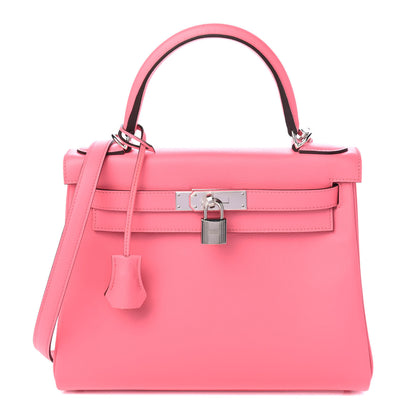 Hermes Evercolor Verso Kelly Retourne 28 Rose D'ete Terre Battue 1 of 8