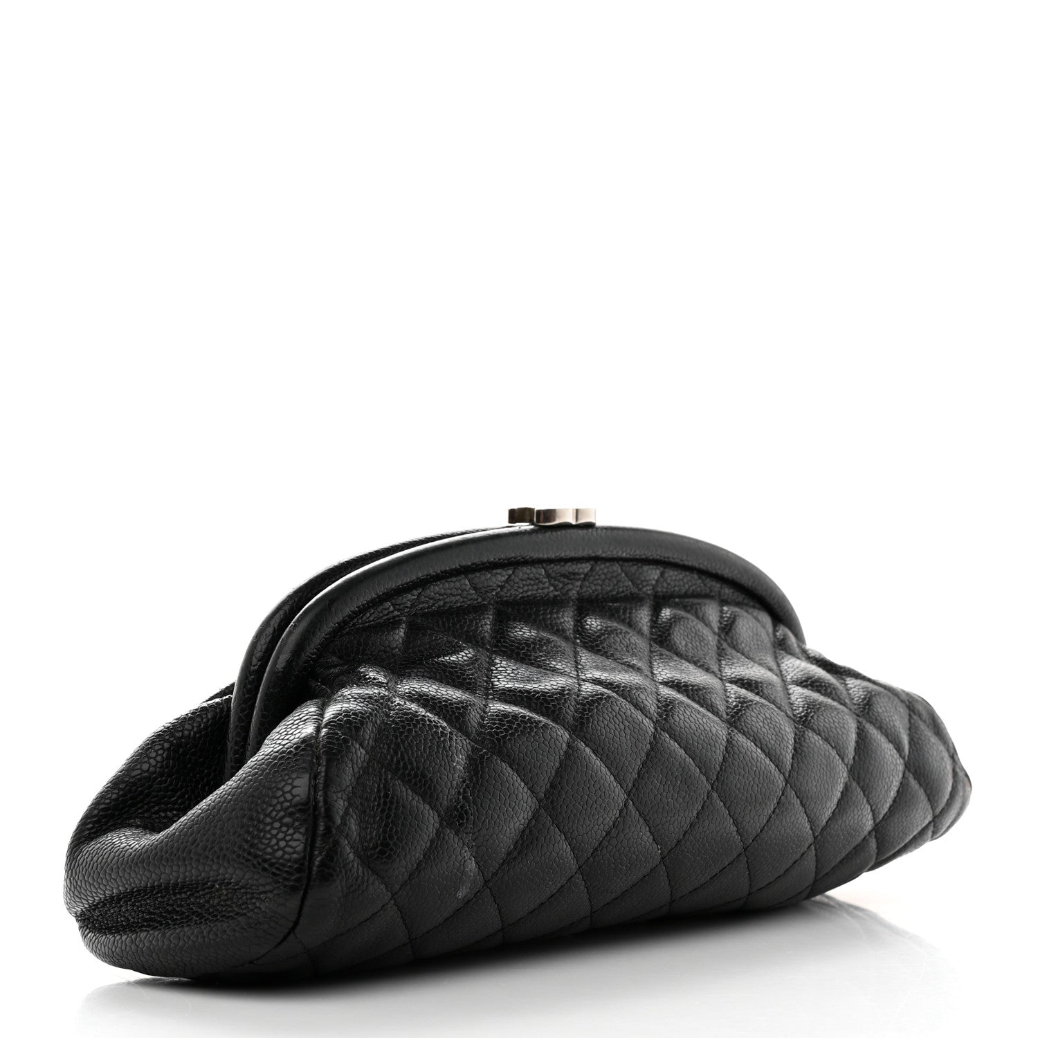 Chanel Caviar Quilted Timeless Clutch Black 2 of 7