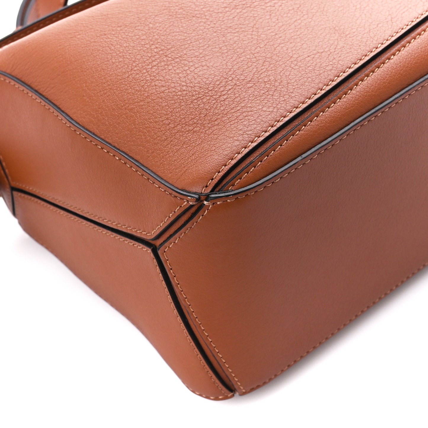 Calfskin Small Puzzle Bag Tan