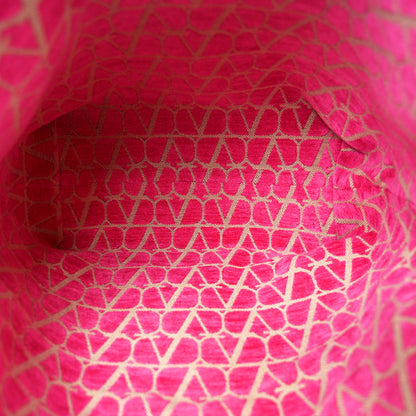 Valentino Garavani Toile Iconographe Vlogo All In Shopping Bag Natural Pink PP 6 of 10