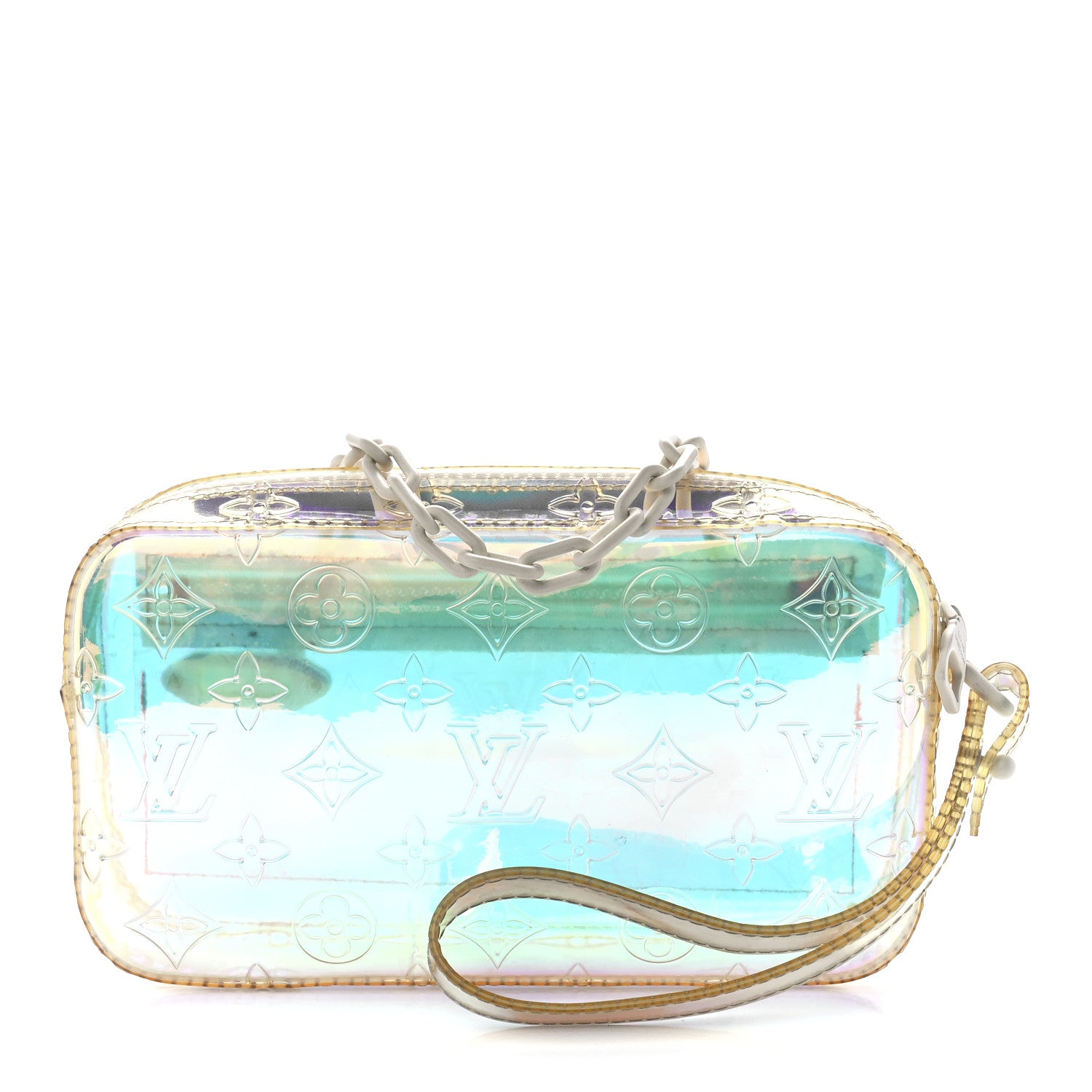 Louis Vuitton PVC Monogram Pochette Volga Iridescent Prism 1 of 10