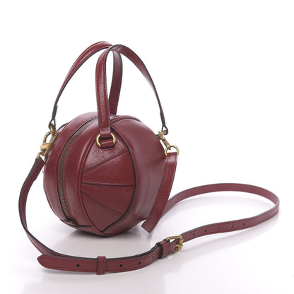 Gucci Piuma Lux Energy Mini Tifosa Basketball Shaped Shoulder Bag Romantic Cerise 4 of 11