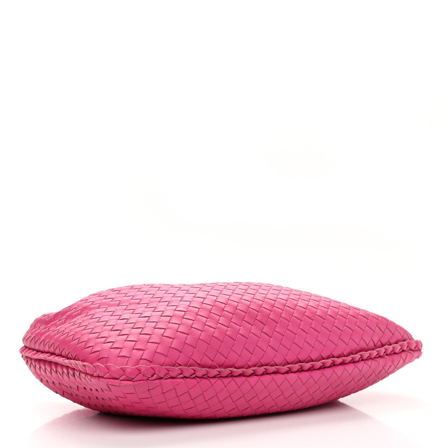 Bottega Veneta Nappa Intrecciato Medium Veneta Hobo Fuchsia 4 of 11