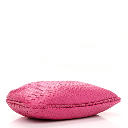 Bottega Veneta Nappa Intrecciato Medium Veneta Hobo Fuchsia 4 of 11