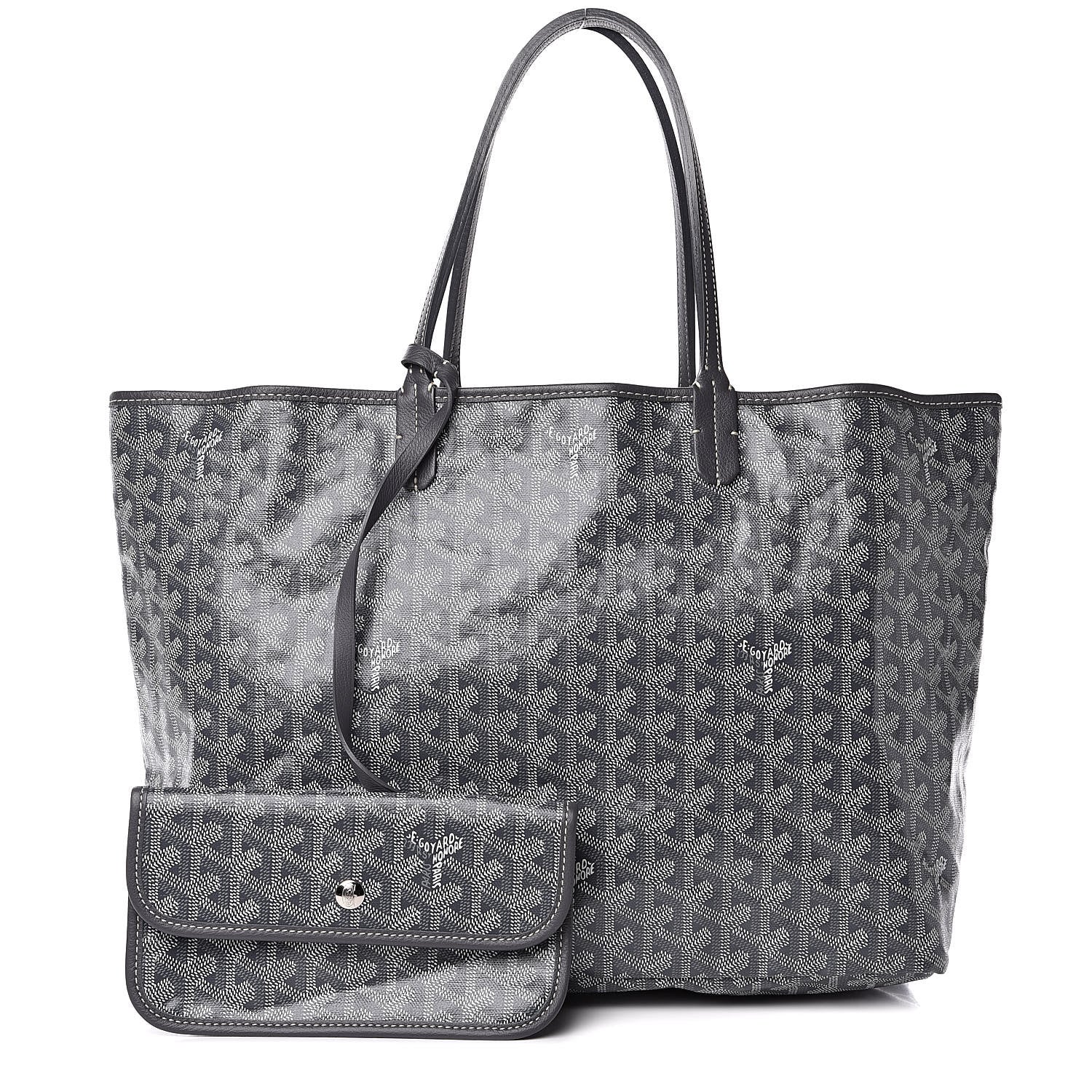 Goyard Goyardine Saint Louis PM Grey 1 of 9