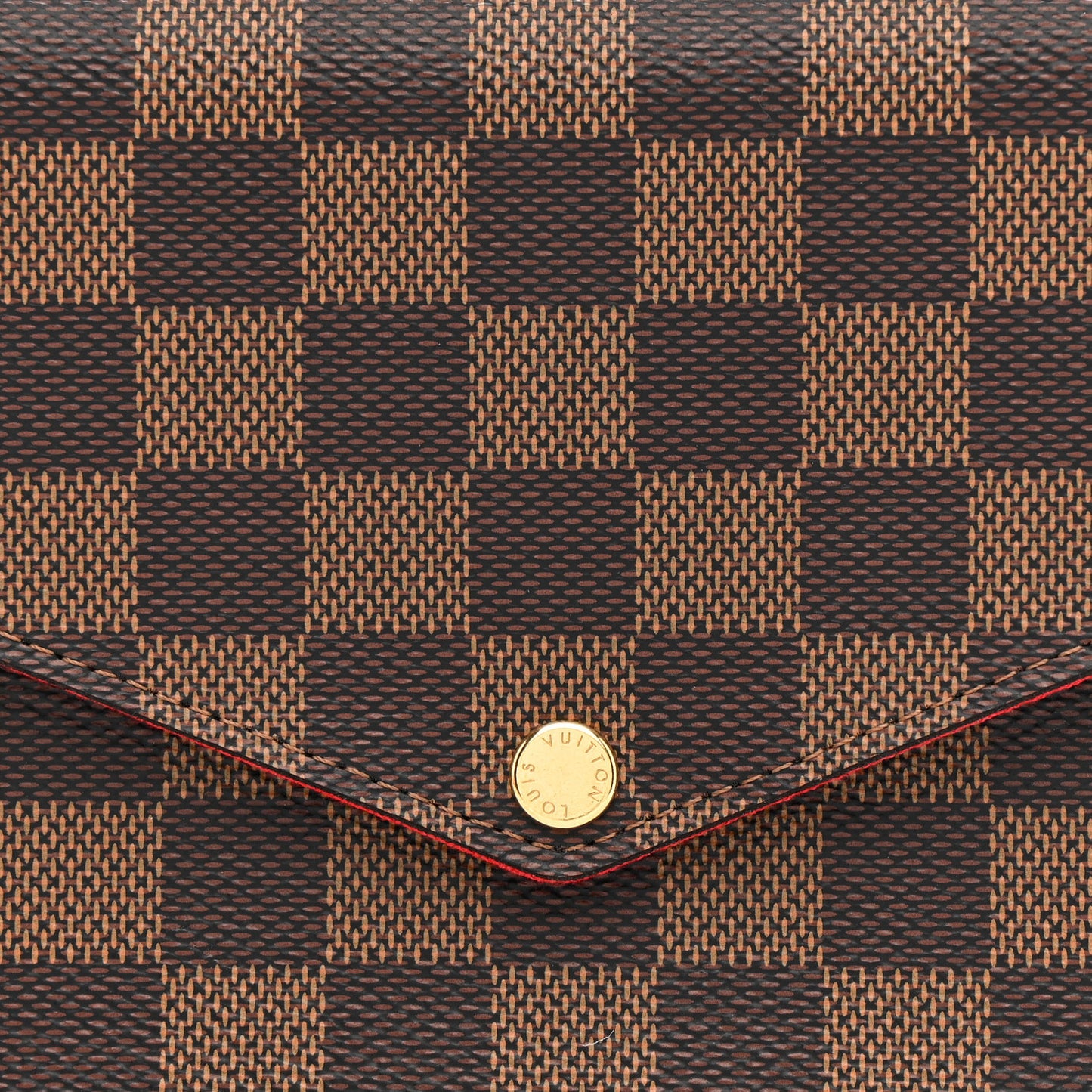 Damier Ebene Pochette Felicie Chain Wallet