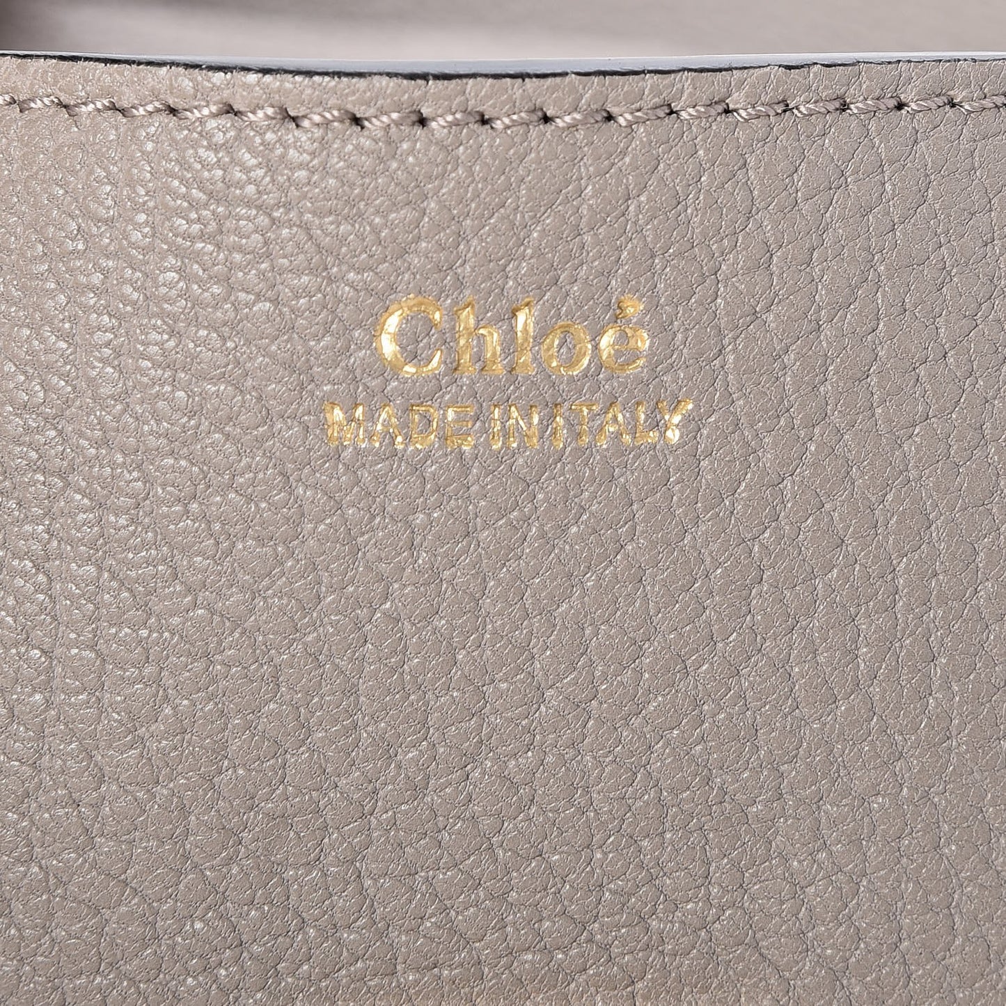 Grained Lambskin Mini Drew Shoulder Bag Motty Grey