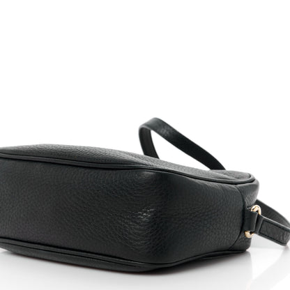 Gucci Pebbled Calfskin Small Soho Disco Bag Black 12 of 17
