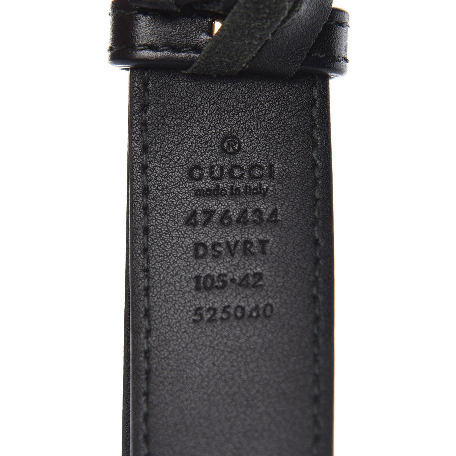 Gucci Calfskin Matelasse GG Marmont Belt Bag 105 42 Black 8 of 13