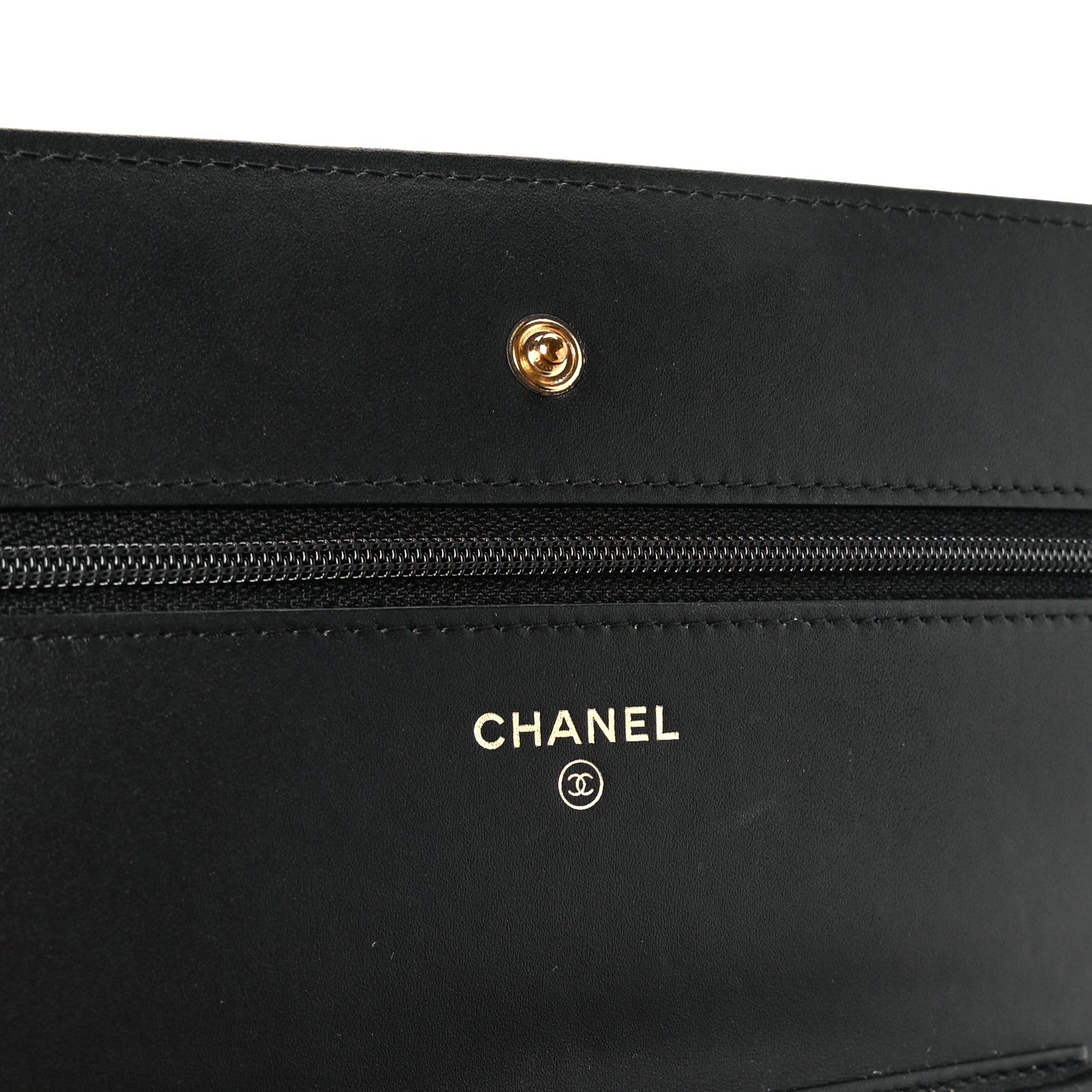 Chanel Caviar Timeless CC Wallet on Chain WOC Black 7 of 12