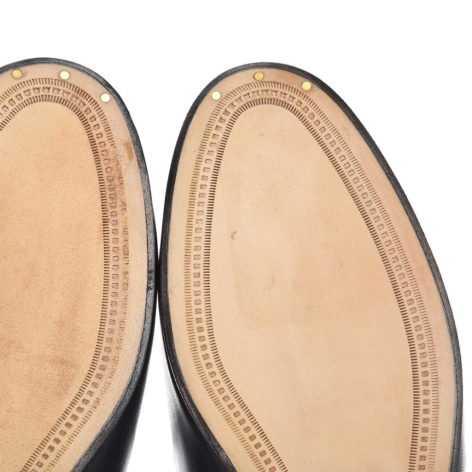 Gucci Lambskin Womens Brixton Horsebit Loafers 36.5 Black 17 of 18