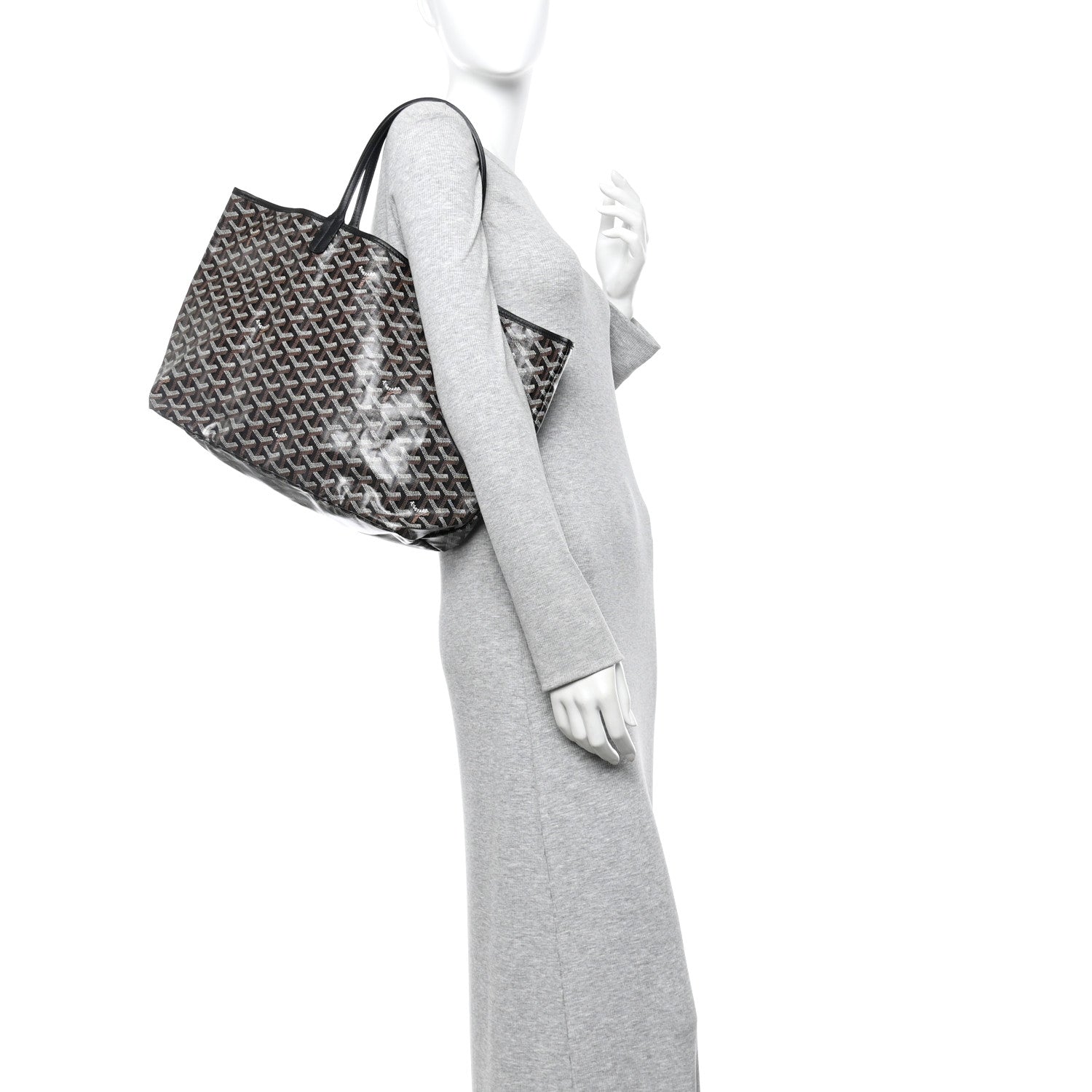 Goyard Goyardine Saint Louis PM Black 2 of 8