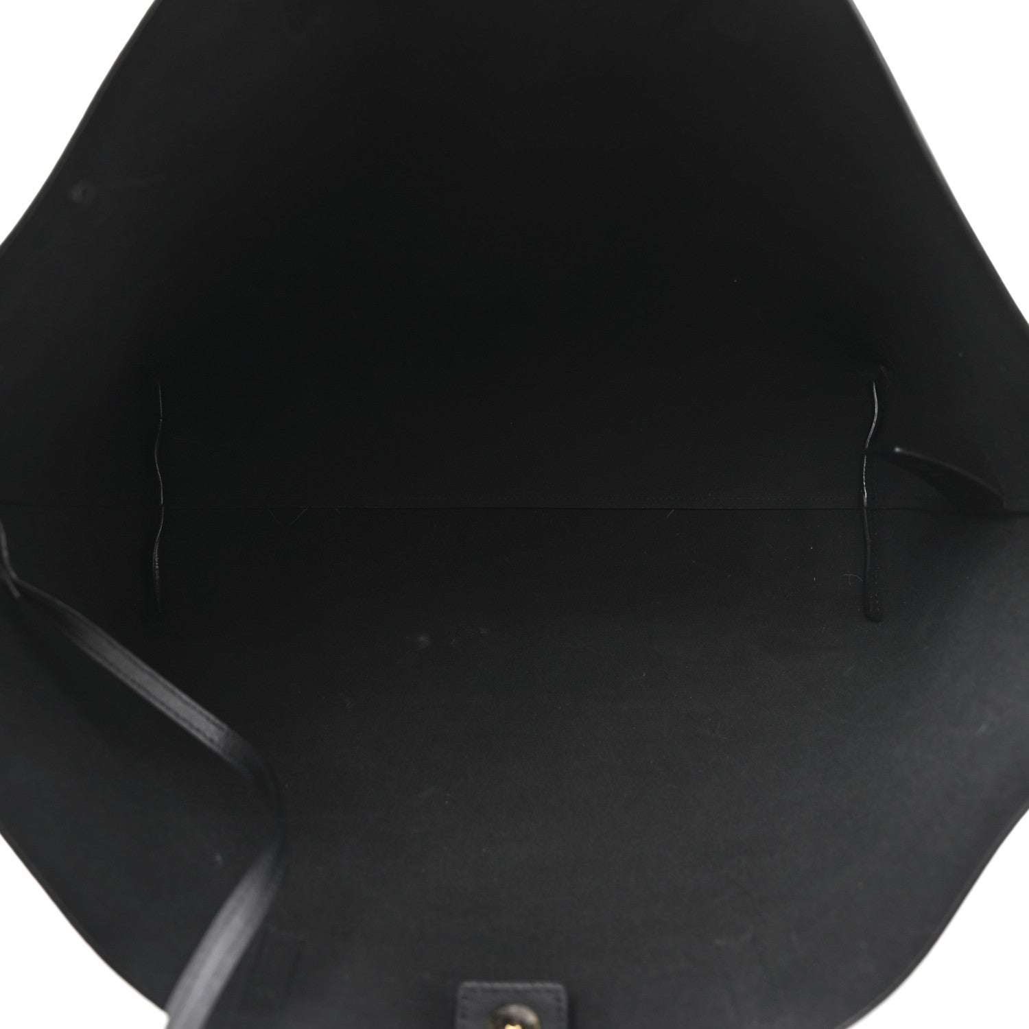 Saint Laurent Calfskin Large Shopping Tote Black 6 of 12