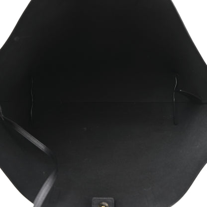 Saint Laurent Calfskin Large Shopping Tote Black 6 of 12