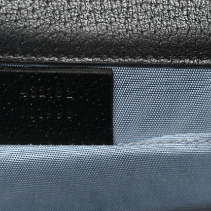 Gucci Grained Calfskin Bee Star Small Padlock Shoulder Bag Black 7 of 13
