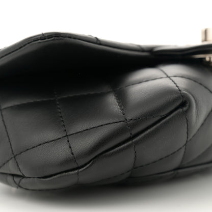 Chanel Calfskin Quilted CC Uniform Flap Belt Bag Black 10 of 10