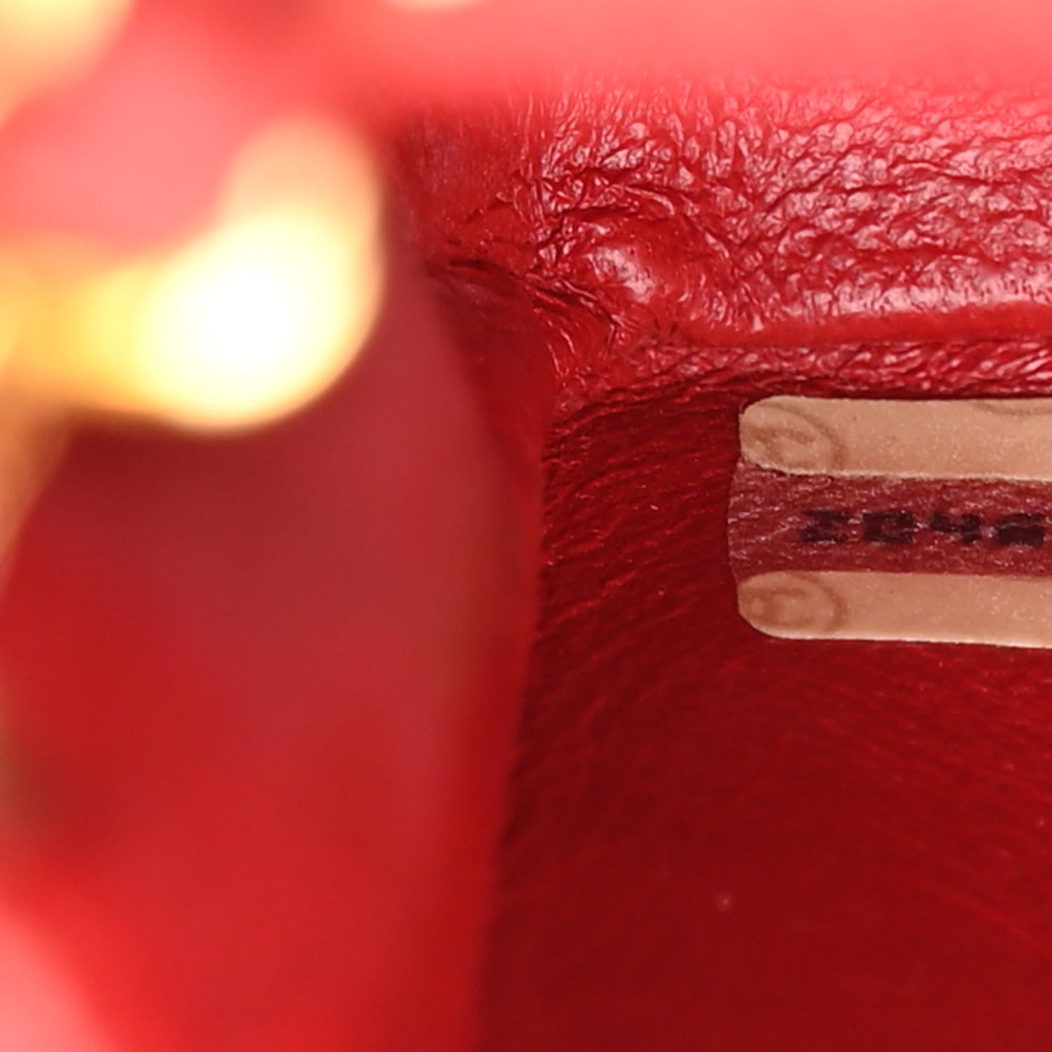 Chanel Lambskin Quilted Small Single Flap Red 7 of 12