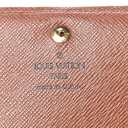 Louis Vuitton Monogram Porte-Monnaie Billets Tresor Wallet 7 of 9
