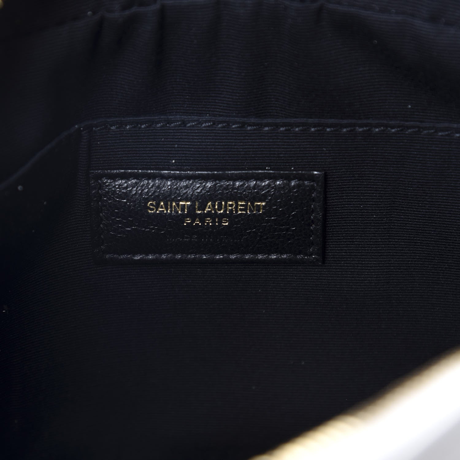 Saint Laurent Calfskin Matelasse Monogram Lou Camera Bag Crema Soft 8 of 11