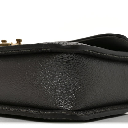 Louis Vuitton Metallic Empreinte Metis Wallet On Chain Gun Metal 9 of 10