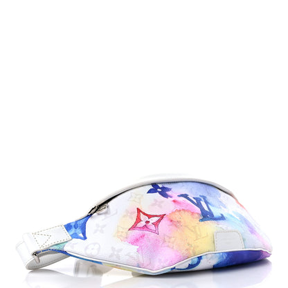 Louis Vuitton Monogram Watercolor Discovery Bumbag Multicolor 4 of 9