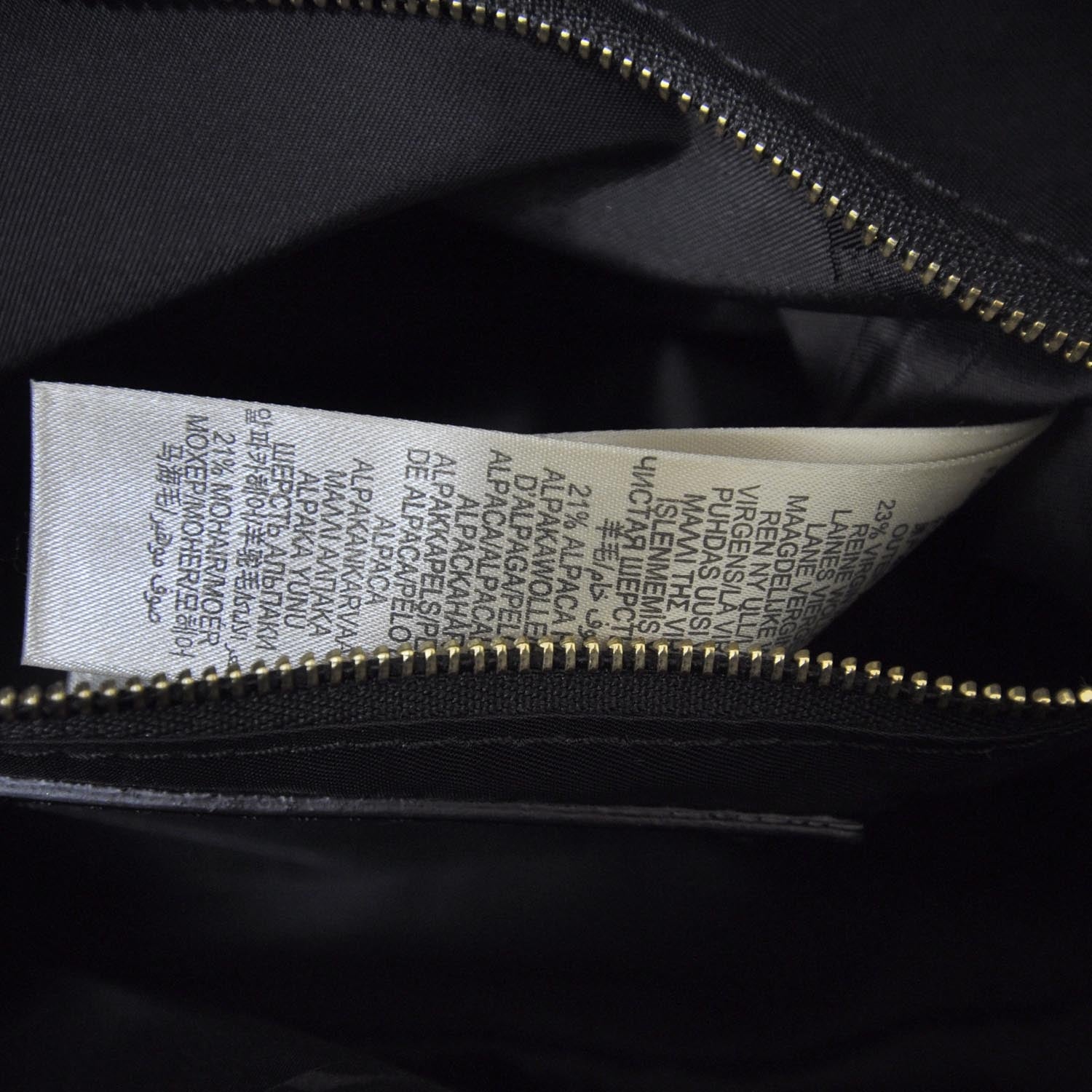 Burberry Alpaca Tassel Embellished Check Bowling Bag 12 of 12