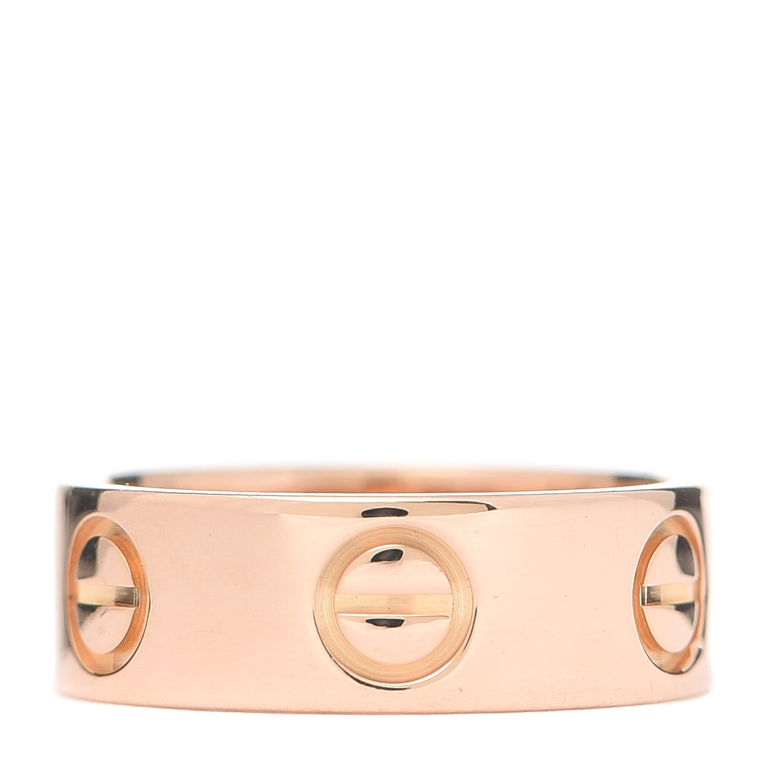 Cartier 18K Pink Gold 5.5mm LOVE Ring 45 3.25 1 of 4