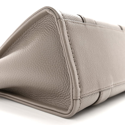 Marc Jacobs Grained Calfskin Small The Tote Bag Cement 9 of 11