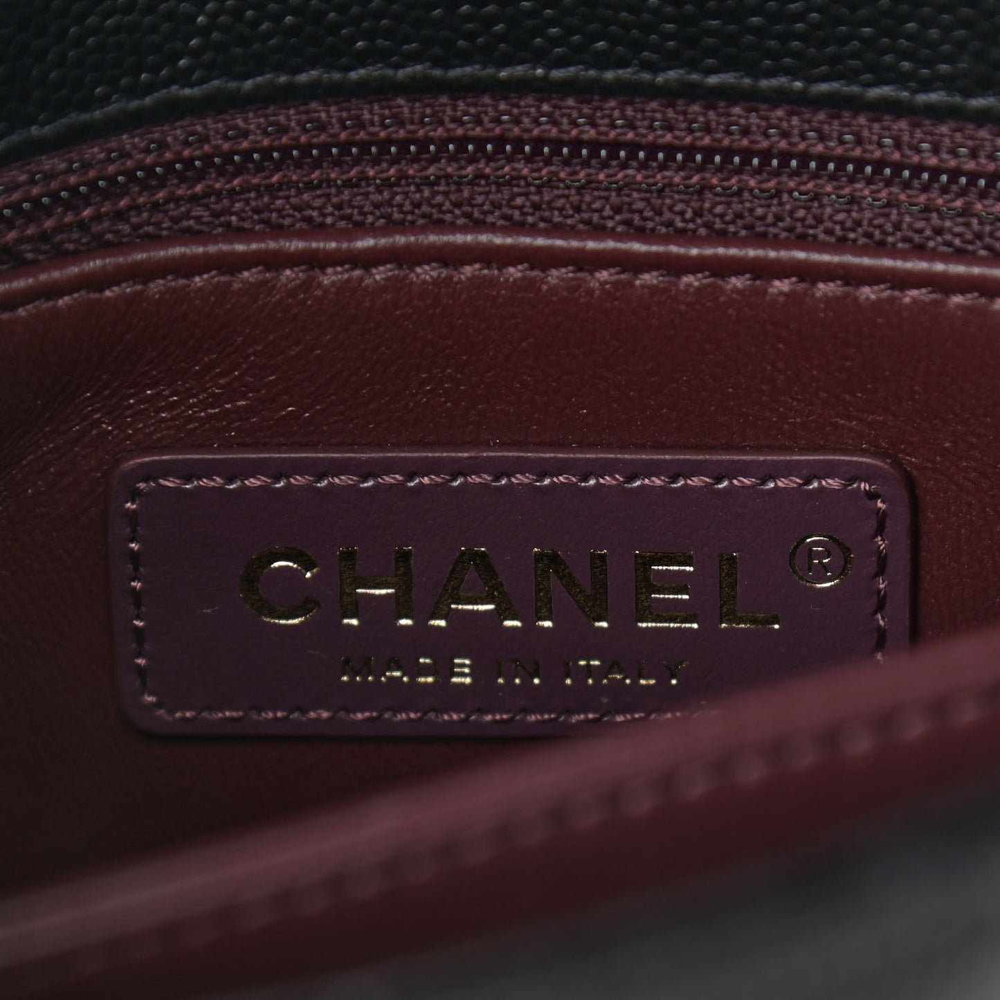 Caviar Quilted Extra Mini Coco Handle Flap Black