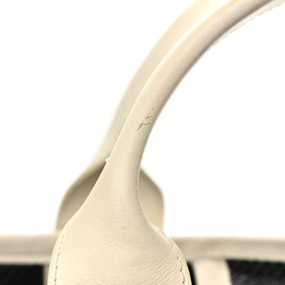 Chanel Canvas Medium Deauville Tote Black White 12 of 12