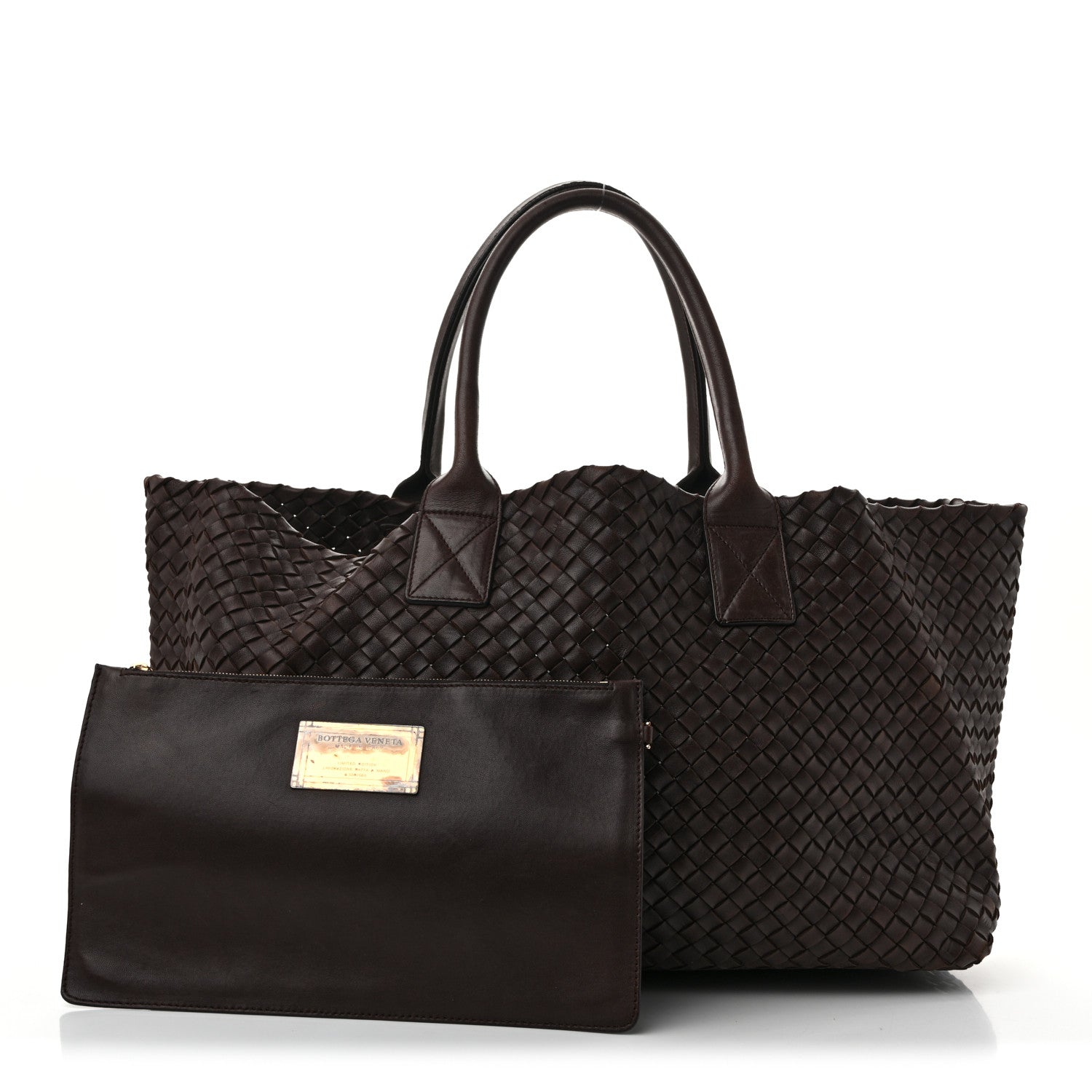 Bottega Veneta Nappa Intrecciato Medium Cabat Ebano 3 of 14