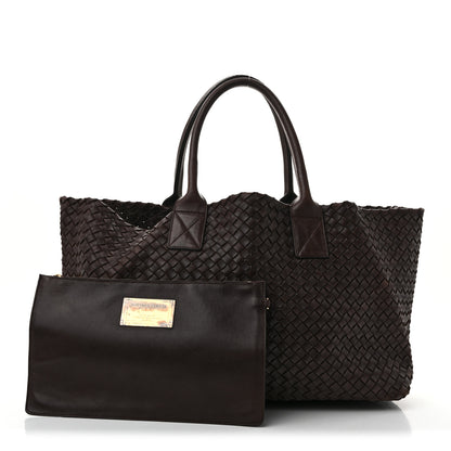Bottega Veneta Nappa Intrecciato Medium Cabat Ebano 3 of 14